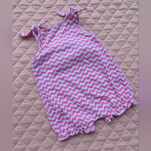 Ice cream romper for baby girl, size 9M - Picture 4 of 5